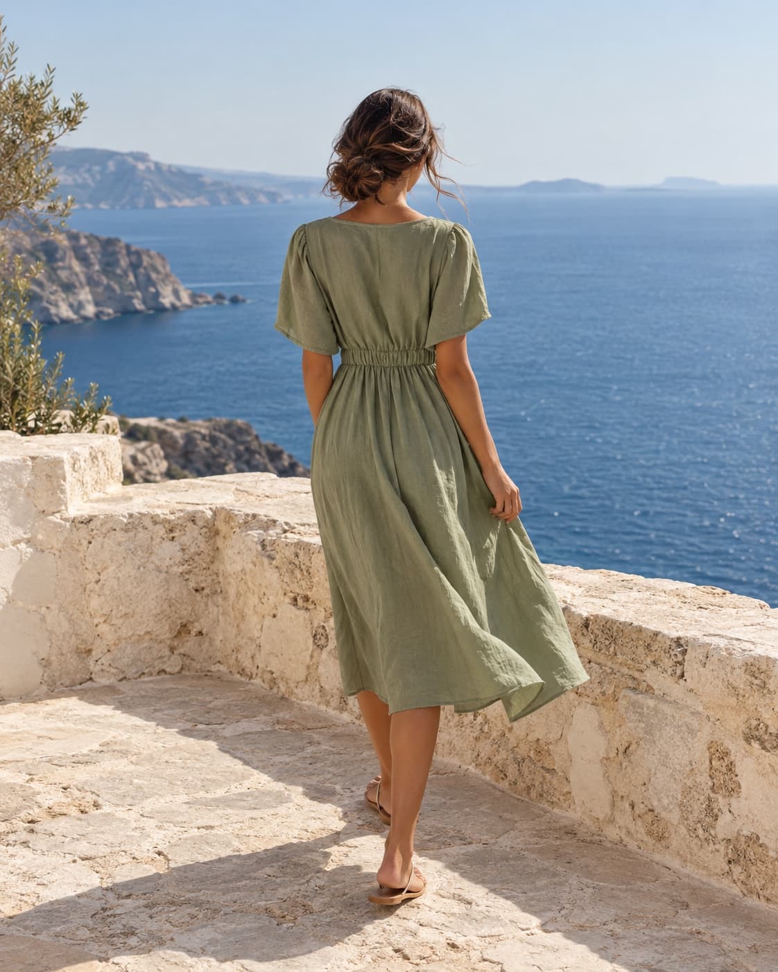 Sage Coast Dress